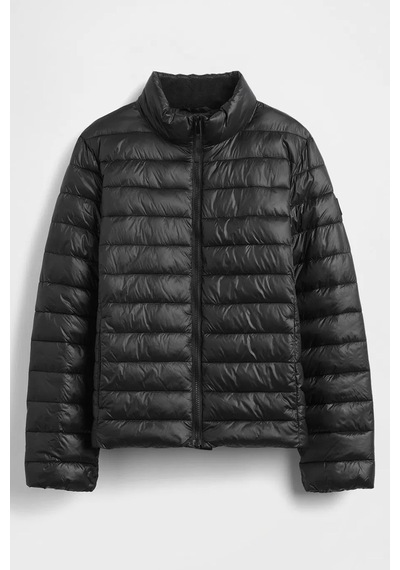 Gap V-frch Logo Lw Puffer Jkt Kadın Siyah Mont 791284000