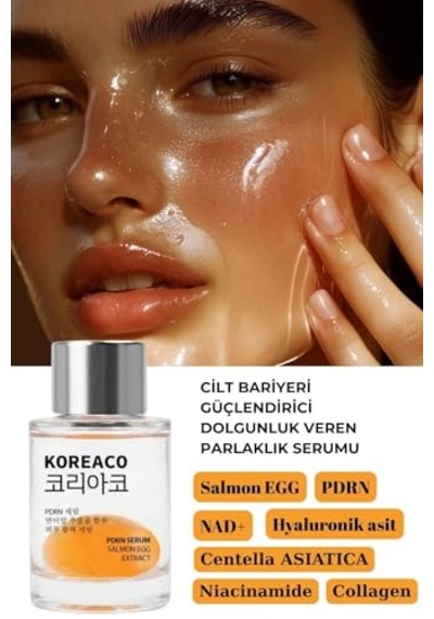 Tr Somon Dna Pdrn Glass Skin Nad+ Cildi Gençleştirmeye Yardımcı Yüz Serumu 30 Ml