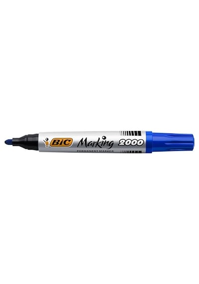 Ayrex Intensity Marker 2000 Yuvarlak Uçlu Permanent Markör, Mavi, 12'li Kutu, 1.7 Mm Sağlam Uç, Hızlı Kuruyan Mür Genel