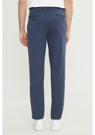 AC&Co / Altınyıldız Classics Erkek Indıgo-grı Pamuklu Slim Fit Dar Kesim Yan Cep Esnek Casual Pantolon Indıgo-grı İndigo AC&Co / Altınyıldız Classics Erkek Indıgo-grı Pamuklu Slim Fit Dar Kesim Yan Cep Esnek Casual Pantolon Indıgo-grı İndigo