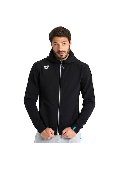 Arena Team Hooded Panel Erkek Siyah Günlük Stil Ceket 004906500 1413164 Siyah