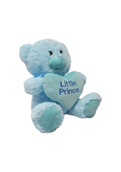 Prens ve Prenses Kalpli Ayı Peluş 45 Cm 62354