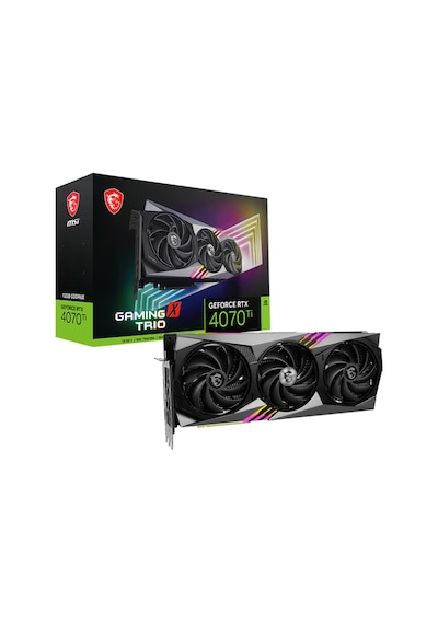MSI NVIDIA GeForce RTX 4070 Ti Gaming X Trio 12 GB GDDR6X 192 Bit Ekran Kartı