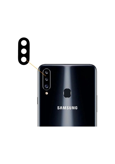 Teknonet Samsung Galaxy A20s Uyumlu Kamera Camı