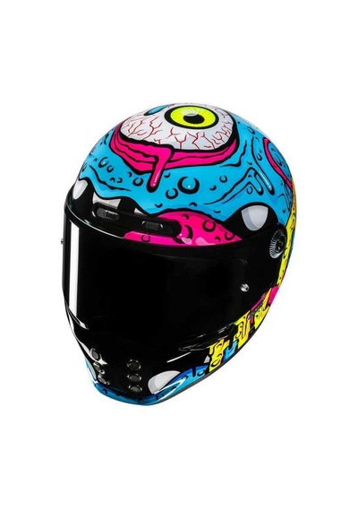 Hjc V10 Kask Squeeze Mc28 Mavi