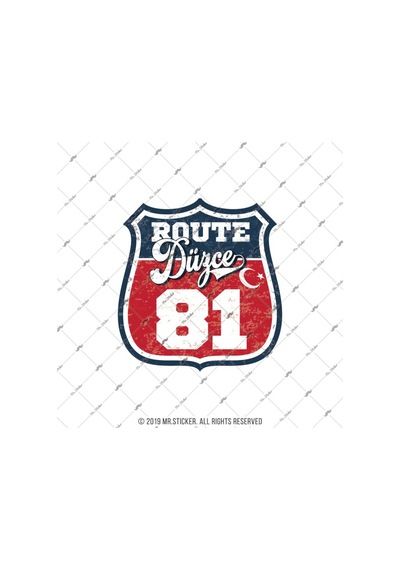 Roup81 Route Bayburt 69 Sticker