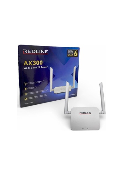 Redline Ax300 Wi-fi 6 4g/lte Kablosuz İç Mekan Sim Kart Destekli Bağımsız Modem - Router