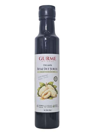 Gurme Natural 250 Ml Organik Beyaz Dut Şurubu Diğer