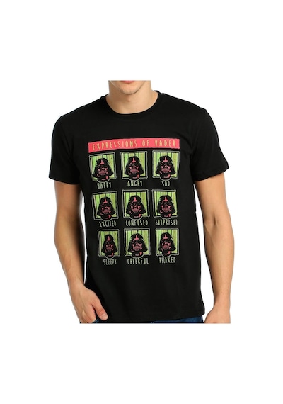 Bant Giyim - Star Wars Darth Vader Siyah Erkek T-Shirt Tişört