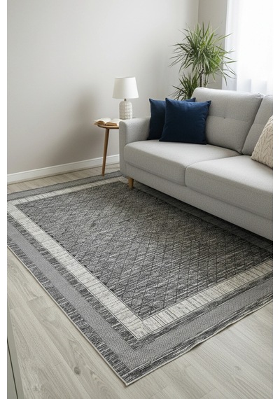 Kilim Savan Çift Taraflı Modern Yıkanabilir 1.kalite 2x3 Metre Çizgili Çok Renkli