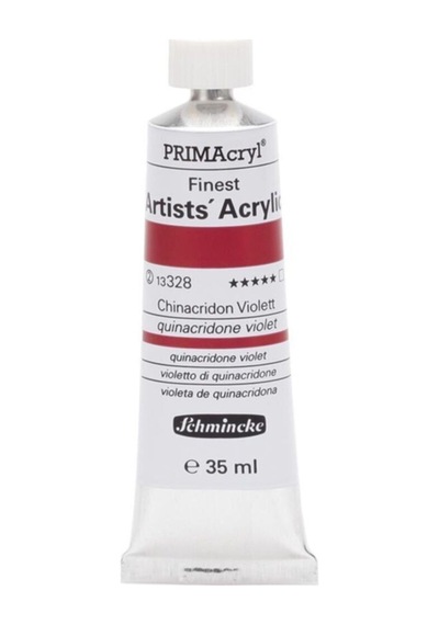 Schmincke Primacryl Artist Akrilik Boya 35 Ml Seri 2 328 Quinacridone Violet
