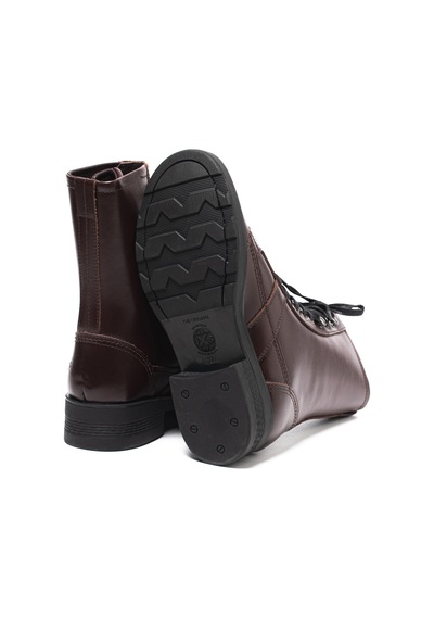 Dark Burgundy Çizme Kadın Oxw002102 Oxs Frank 0021 Mıd W Leather Dk.burgundy Dark Burgundy