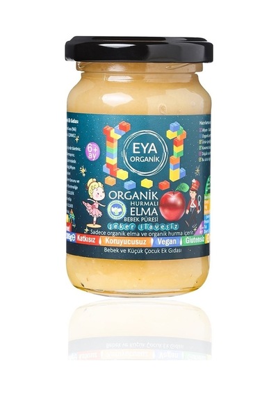 Eya Organik Elma Püresi 100 G