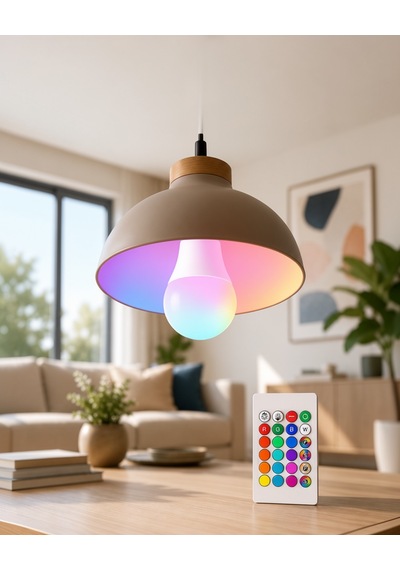 Rgb Led Lamba Kumandalı E27 10w Diğer