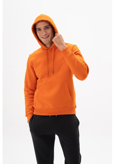 AR-MA Arma Erkek Kanguru Cepli Kapüşonlu Sweatshirt K24254928801 Turuncu
