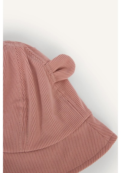 Defacto Kulak Aplikeli Fitilli Kadife Bucket Şapka Kız Bebek I1108a526wnpn300 Pembe-pn300