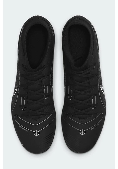 Nike Mercurial Superfly 8 Club Fg / Mg Soccer Shoes Çoraplı Krampon Siyah Siyah