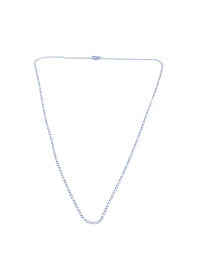 FerizZ 316L Çelik İnce Figaro Erkek Zincir 2 mm 60 cm ZN-236 Sarı