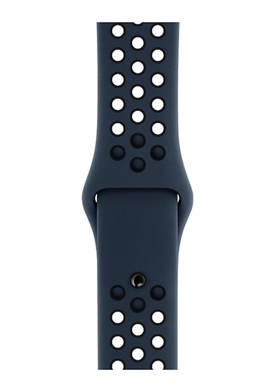 Microsonic Apple Uyumlu  Watch Series 3 38Mm Band Kordon Yeşil Siyah