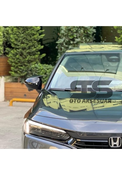 Honda Civic Fe Kasa Batman Yarasa Ayna Kapağı Piano Black / 2019 Sonrası