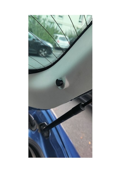 2008-2016 Renault Mégane Bagaj Rafı Saplaması Trunk Shelf Peg