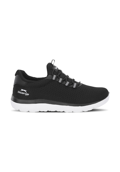 Slazenger Flex Fıt I Kadın Siyah / Beyaz Koşu & Yürüyüş Spor Ayakkabısı Beyaz - Siyah