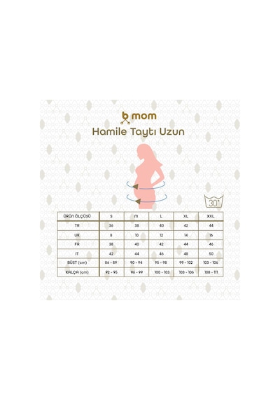 Bmom Hamilelik Ve Lohusalık Uzun Taytı 001