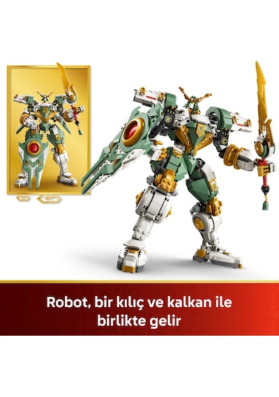 LEGO® NINJAGO® Lloyd'un Titan Robotu 15. Yıl Dönümü 71860 - 14 Yaş ve Üzeri için Minifigür İçeren Oyuncak Yapım Seti (1293 Parça)