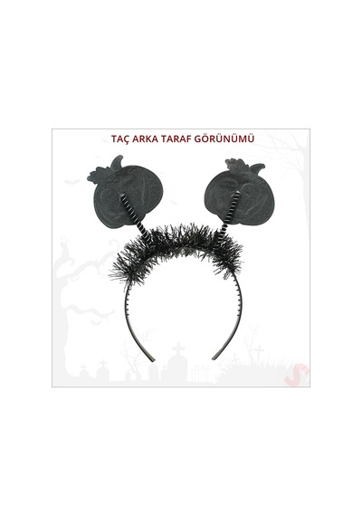 Taç - Halloween -  Gülenyüz Balkabağı