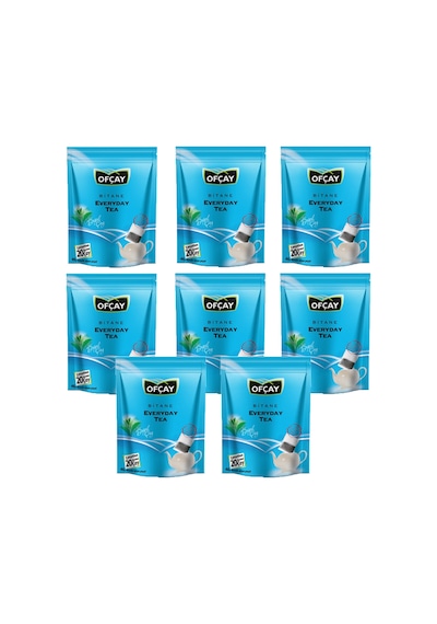 Ofçay Bitane Everyday Siyah Demlik Poşet Çay 8'li 25 x 40 G