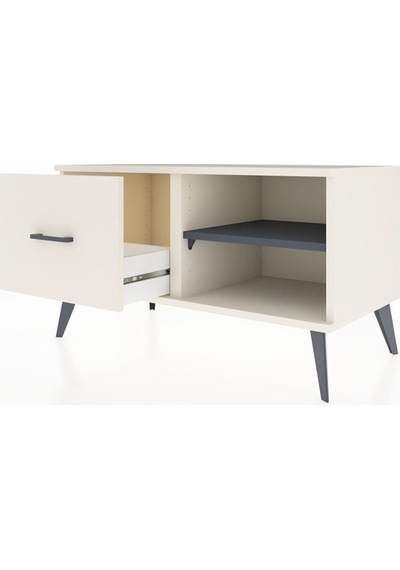Hyperion Şifonyer Tek Raflı Tek Çekmeceli 88x44x48 Aytaşı-antrasit/aytaşı Antrasit/aytaşı Hyperion Şifonyer Tek Raflı Tek Çekmeceli 88x44x48 Aytaşı-antrasit/aytaşı Antrasit/aytaşı