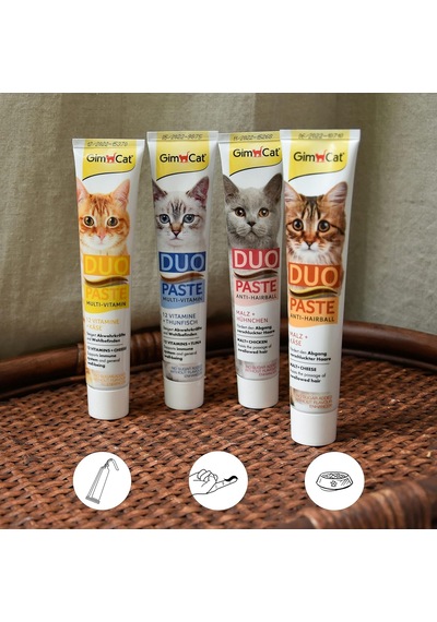 Multi-vitamin Duo Paste Tuna Kediler İçin Tamamlayıcı Mama + 12 Vitaminli 50 G