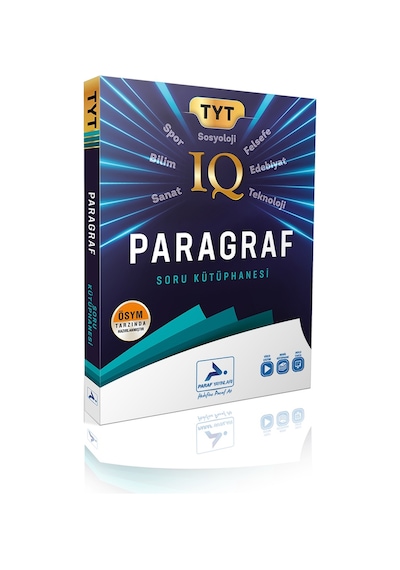 TYT IQ Paragraf Soru Kütüphanesi -  PRF Paraf Yayınları