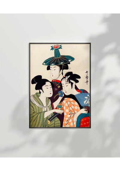 Çerçevesiz Poster Japon Kültürünün İzleri