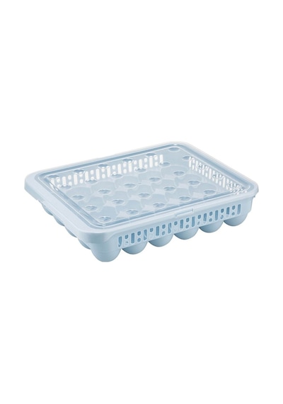 30'lu Yumurta Saklama Kabı Steril Yumurtalık Kapaklı Yumurta Organizeri Plastik Çok Renkli Diğer