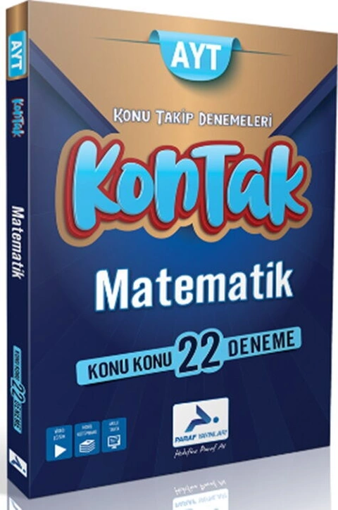Paraf Akademi Ayt Matematik Kontak Konu Takip Denemeleri