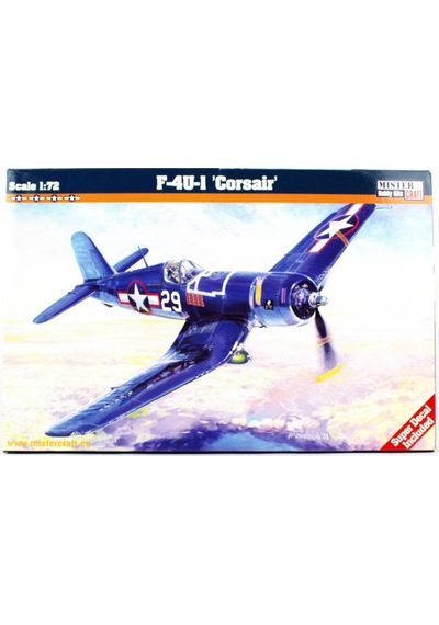Mistercraft D205 1/72 F-4u-1a Corsair Savaş Uçağı Plastik Model Kiti-49628