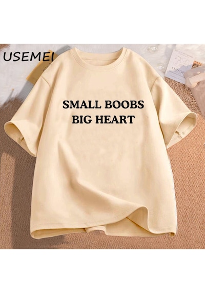 Flood Of Style Küçük Göğüsler Büyük Kalp T-shirt Komik Söyleyerek Tshirt Yetişkin Mizah Şakalar Kısa Kollu P Haki Flood Of Style Küçük Göğüsler Büyük Kalp T-shirt Komik Söyleyerek Tshirt Yetişkin Mizah Şakalar Kısa Kollu P Haki