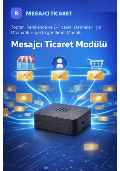 Mesajcı Ticaret Toptan, Perakende Ve E-ticaret İşletmeleri İçin Otomatik E-posta Gönderme Modülü