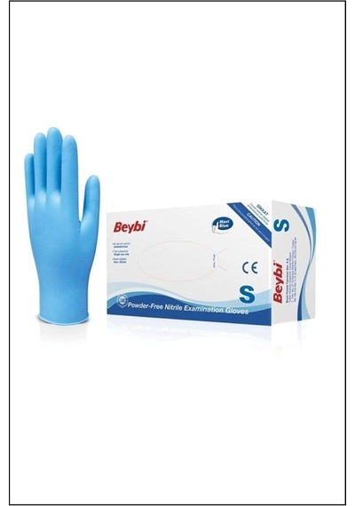 Small Mavi Nitril Latex Eldiven 100'lü Paket