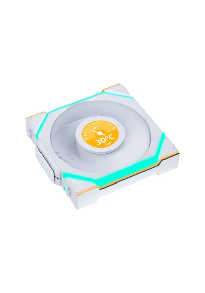 Lian Li Unı Fan Sl Wıreless Lcd 3x120mm Beyaz Kasa Fanı Azaz0llı0071