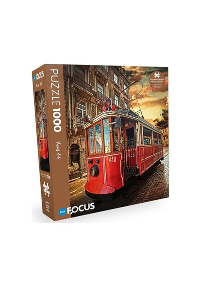 1000 Parça Puzzle - İstiklal Street İstiklal Caddesi