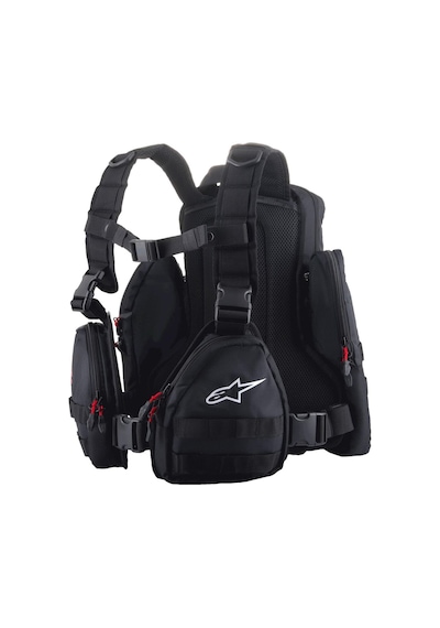 Alpinestars Techdura Tact Yelek Çanta Siyah Siyah
