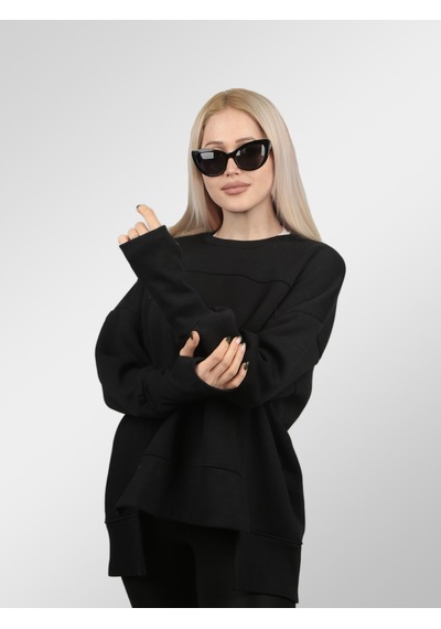 Oversize Uzun Kollu Sweatshirt 001