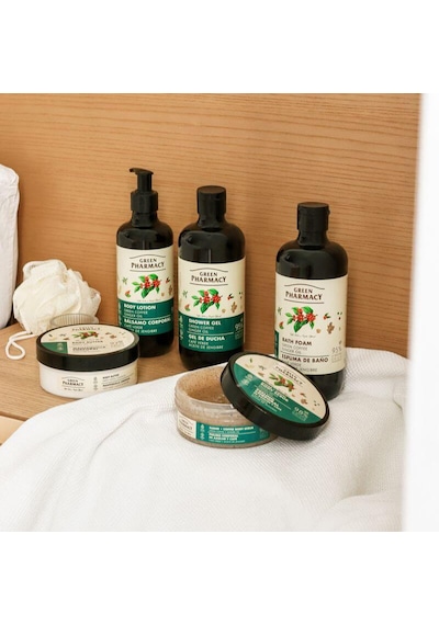 Bitkisel Vegan Selülit Karşıtı Vicut Peelingi Kahve Zencefil 200