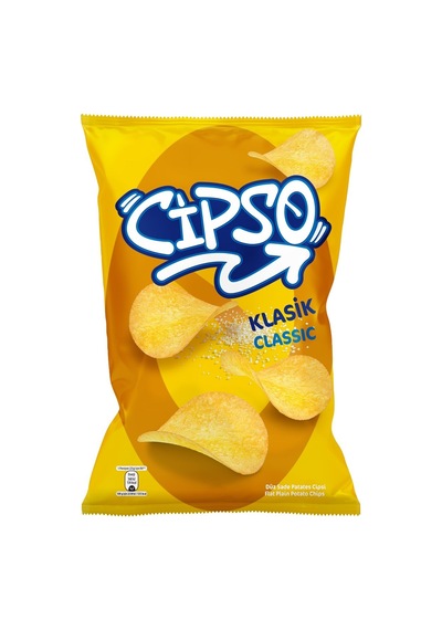 Cipso Cips İnce Parti Boy 160 G Klasik Lezzet 4'li Avantaj Paketi - 4 Adet Tarı