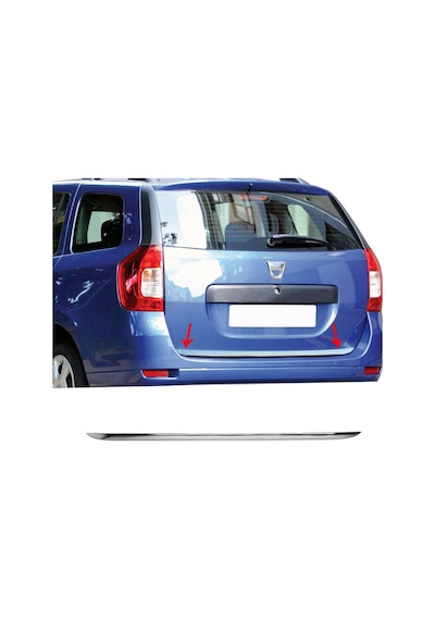 Dacia Logan Mcv Krom Bagaj Alt Çıta Formlu 2013 ve Sonrası Paslan N11.2237