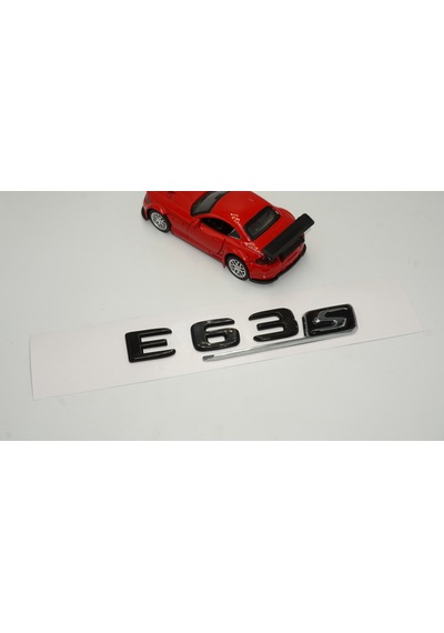 E 63S Bagaj Parlak Siyah ABS 3M 3D Yazı Logo