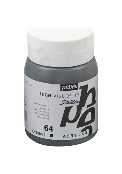 Pebeo Studio Akrilik Boya 500Ml No 64 Raw Umber