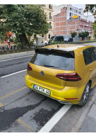 Volkswagen Golf 7 Oettinger Bagaj Üstü Spoiler -plastik Rüzgarlık